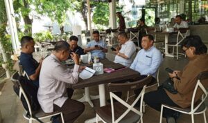  Mediasidi pihak Bank BRI UNIT KALIDERES dengan Kuasa Hukum Ningto Wahyu Dens & Partners Lawfirm di café daan mogot 06/01/2024